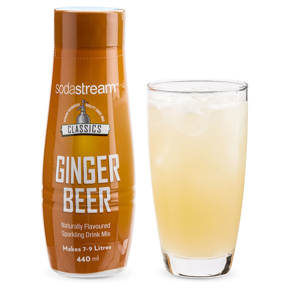 Sodastream Classics Ginger Beer 440ml/Sparkling Soda Water Syrup Drink Mix (3 Pack) — image 2