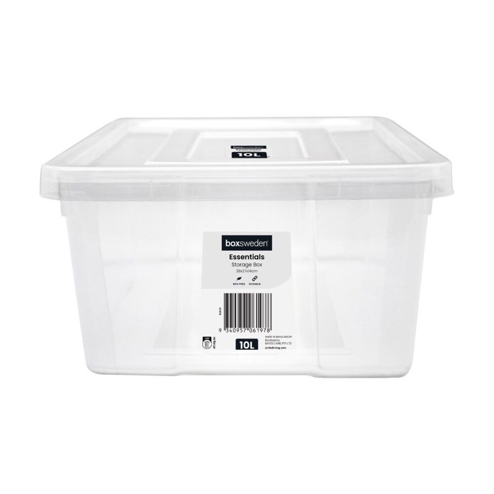 Boxsweden Essentials Storage Box 38x27x14cm 10L Home Organisation — image 2