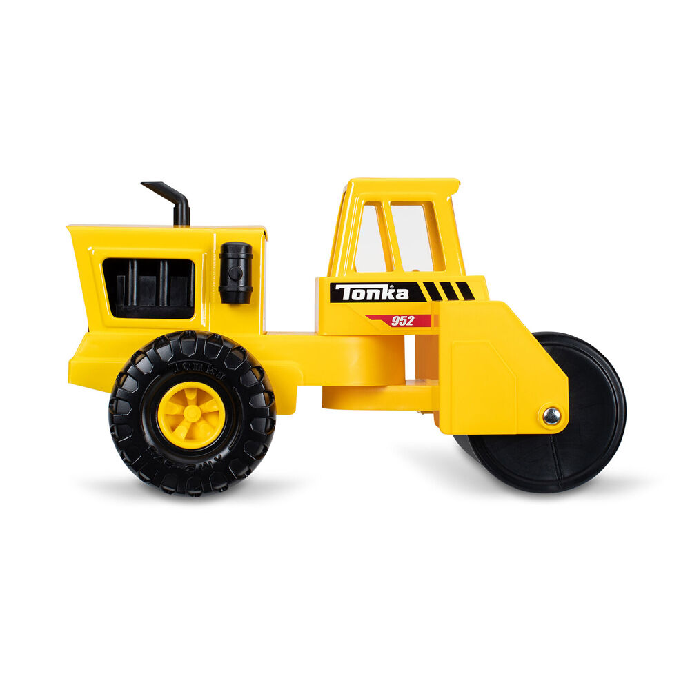 Tonka Yellow Mini Steel Classic Steam Construction Vehicle Childrens Toy