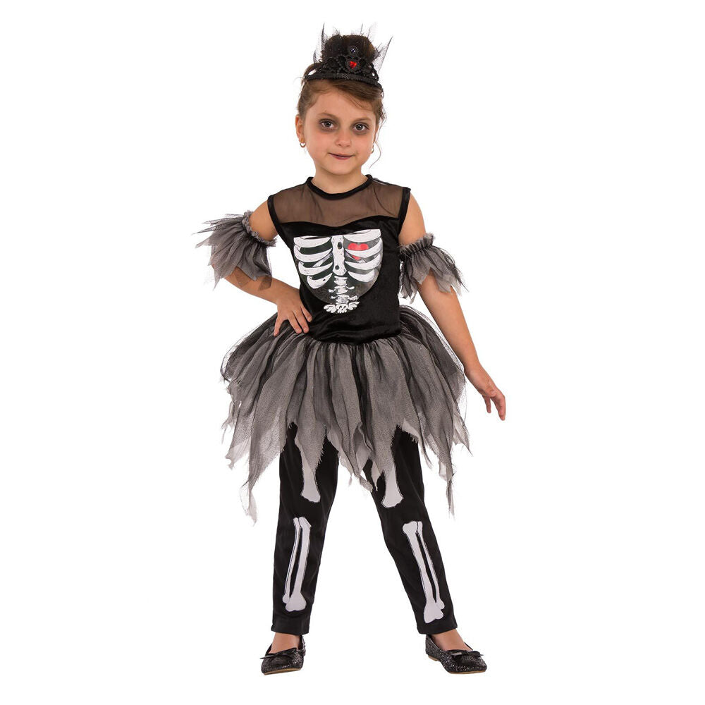 Rubies Skelerina Girls Ballerina/Kids Dress Up Halloween Party Costume — L