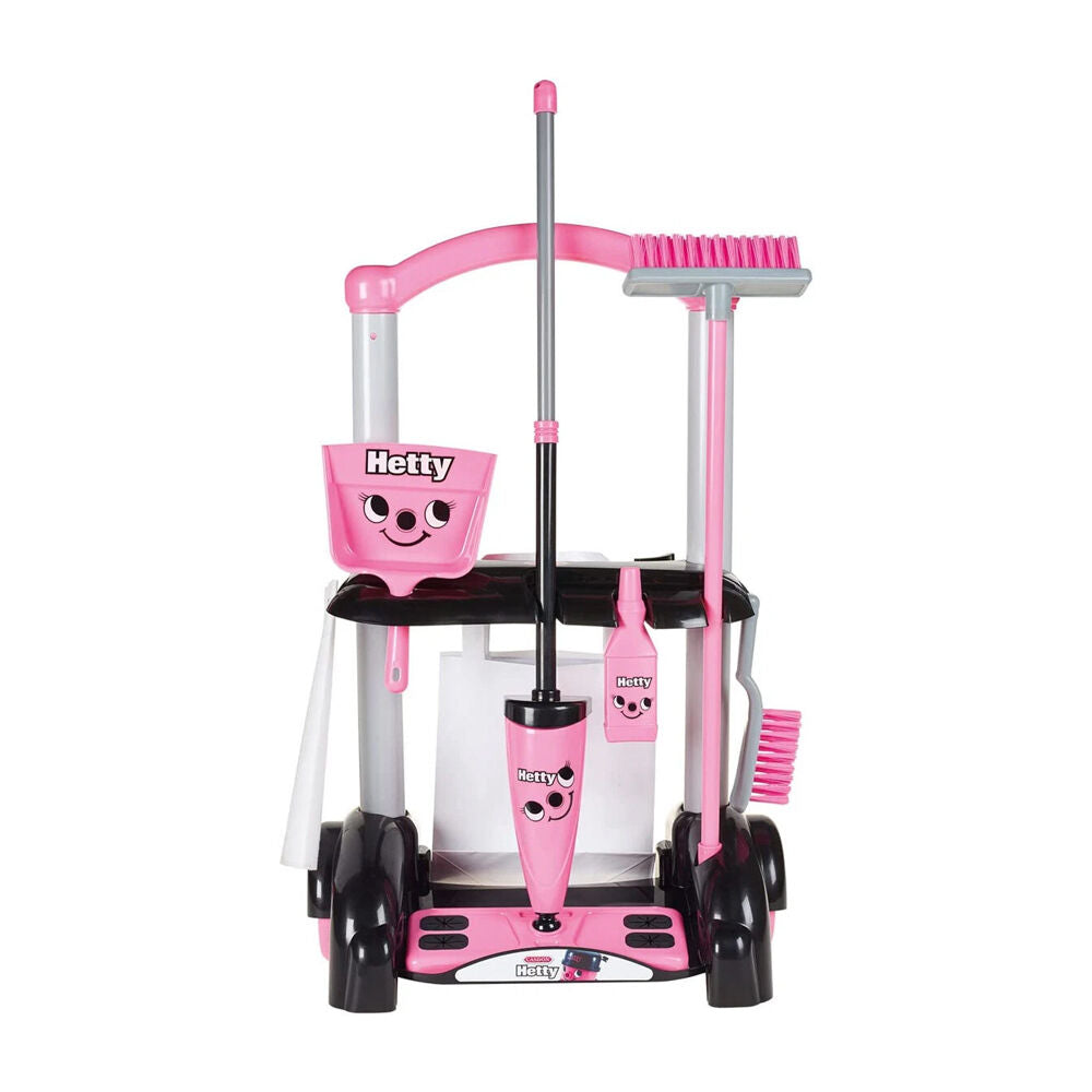 Casdon Kids 3y+ Pink Role-play Cleaning Vacuum Toy Playset Hetty Trolley — image 2