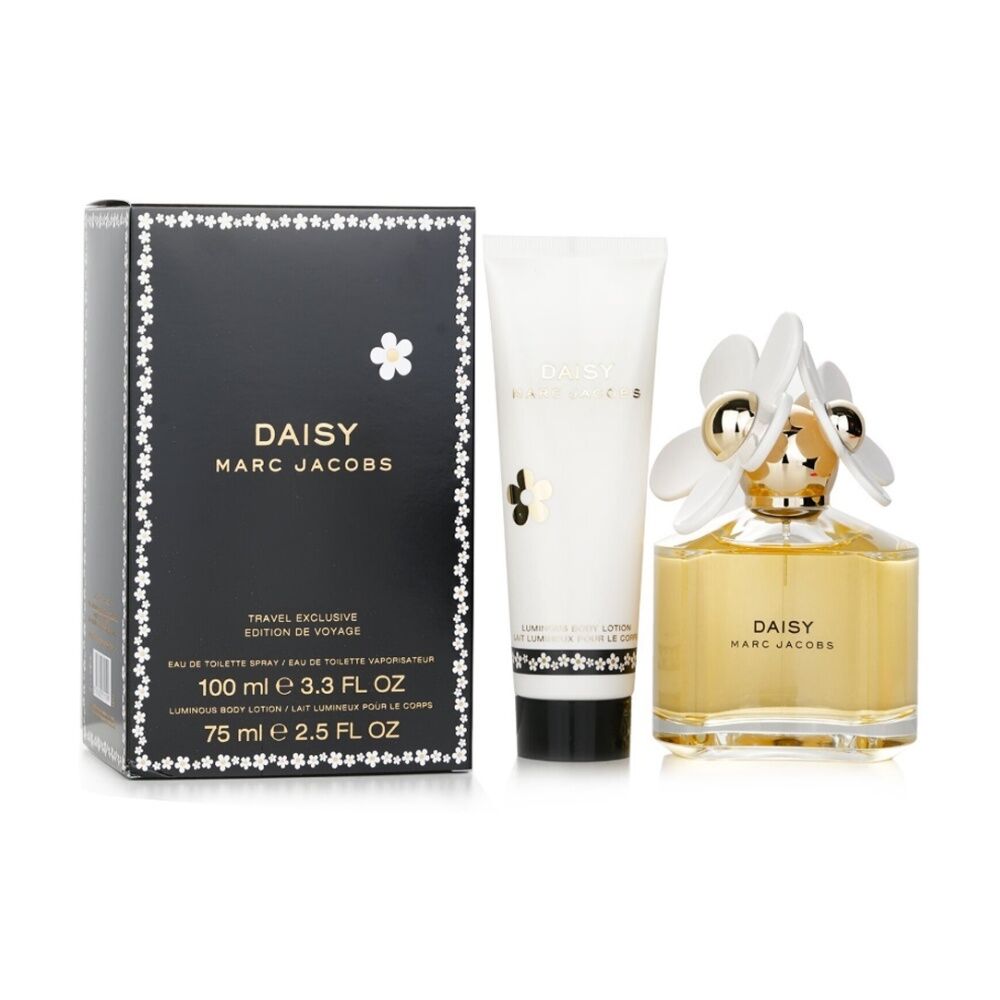 Marc Jacobs Daisy Women 100ml EDT 75ml Body Lotion Gift Set (2 Pieces)