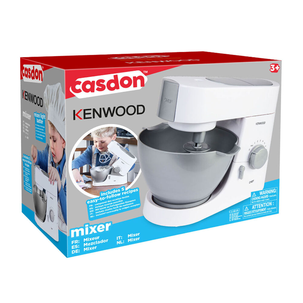 Casdon Kids Children 3y+ White Pretend Play Toy Kenwood Kitchen Food Mixer — image 7