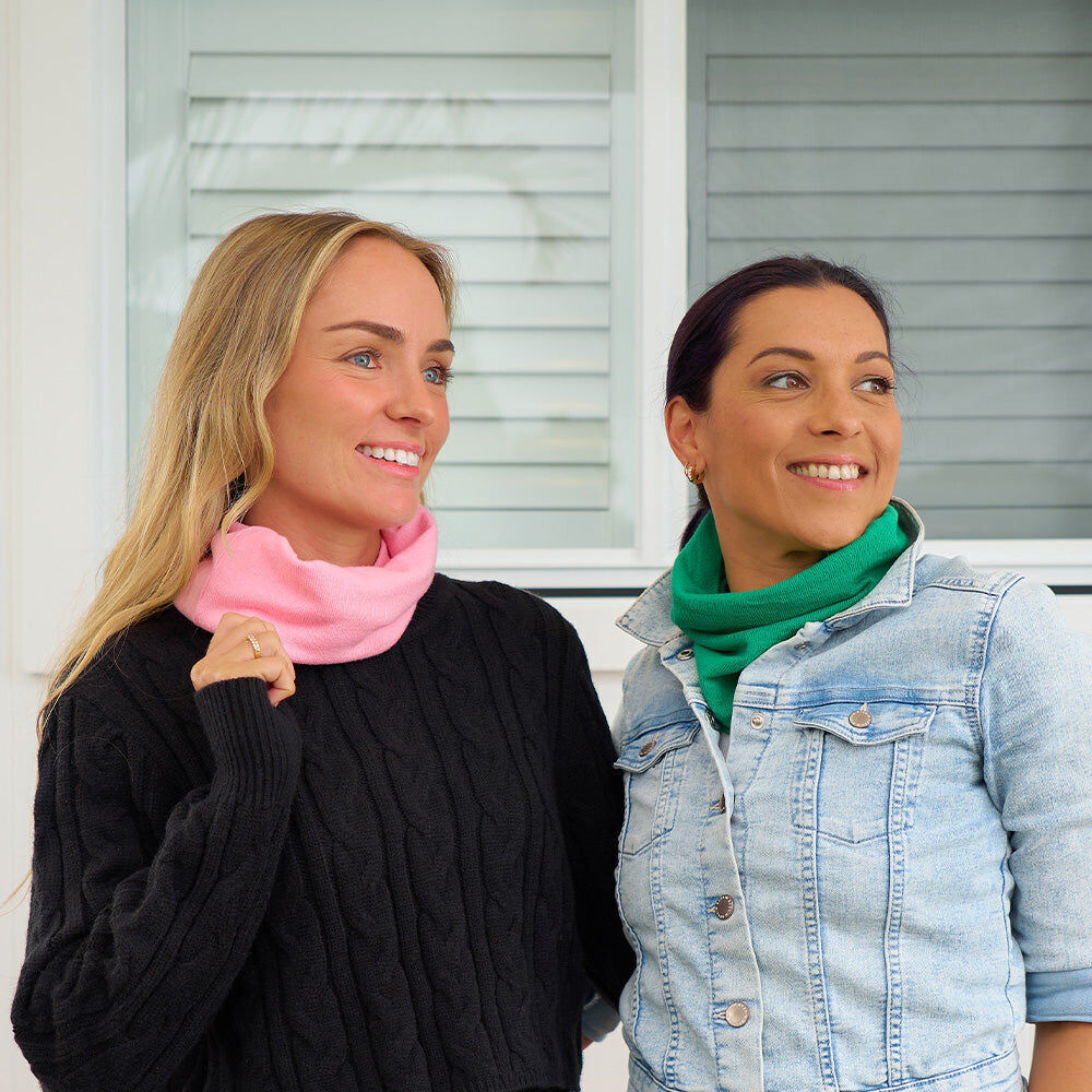 Annabel Trends Happywrap Neck Warmer Travel Accessory One Size Light Pink (2 Pack) — image 4