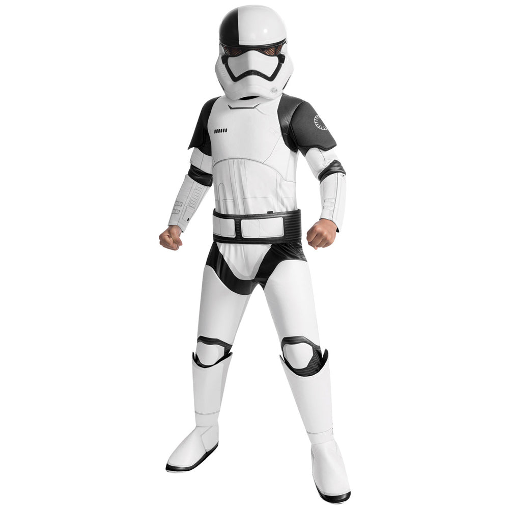 Star Wars Size M Executioner Trooper Super Deluxe Kids Costume Cosplay Set (3 Pieces)