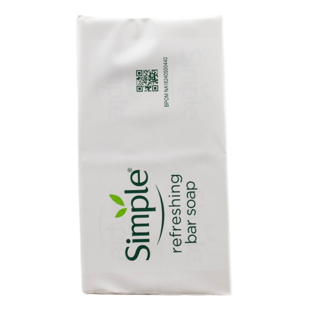Simple 4pc Simple 125g Refreshing Bar Soap w/ Cucumber Extract Moisturising (6 Pack) — image 3