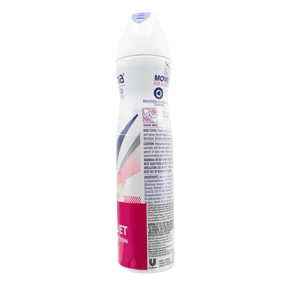 Rexona Antiperspirant Deodorant 72Hr Advanced Protect 220ml Bright Bouquet (2 Pack) — image 3