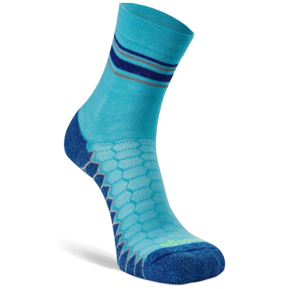 Balega Silver Antimicrobial Training Peformance Mini-Crew Socks Cobalt — image 2