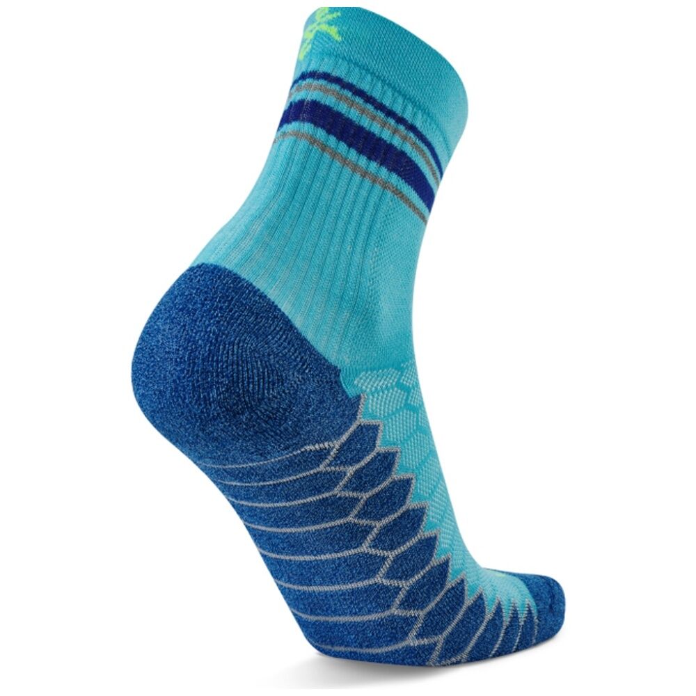 Balega Silver Antimicrobial Training Peformance Mini-Crew Socks Cobalt — image 4