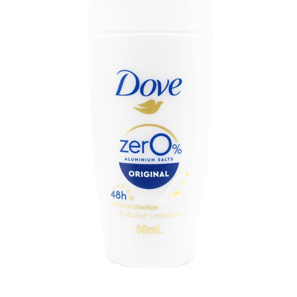 Dove Roll-On Deodorant 48 Hour Odour Protection Zero Aluminium Salts 50ml (6 Pack) — image 2