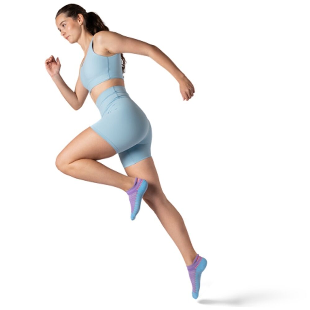 Balega Silver Antimicrobial Training Peformance No Show Socks Lavander — image 5