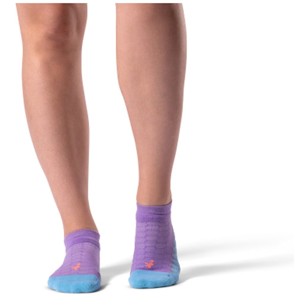 Balega Silver Antimicrobial Training Peformance No Show Socks Lavander — image 7