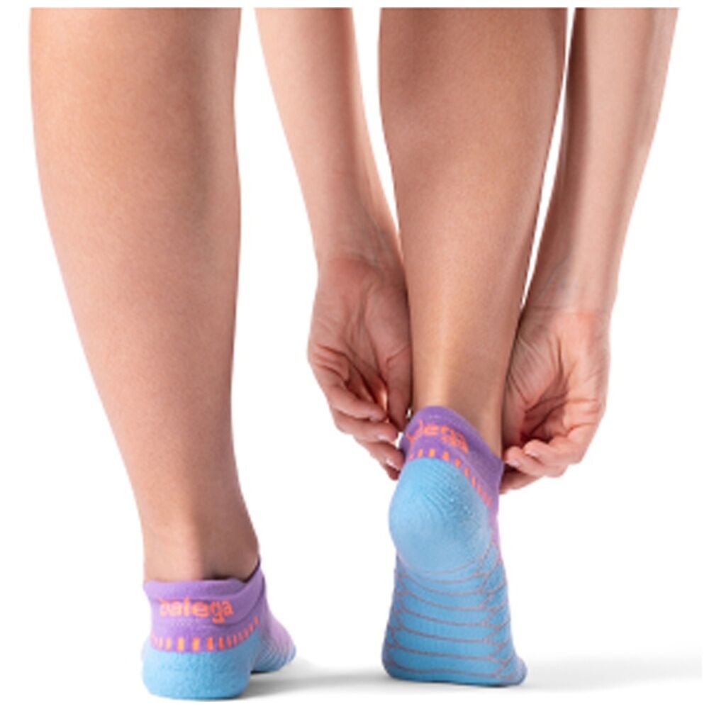 Balega Silver Antimicrobial Training Peformance No Show Socks Lavander — image 8