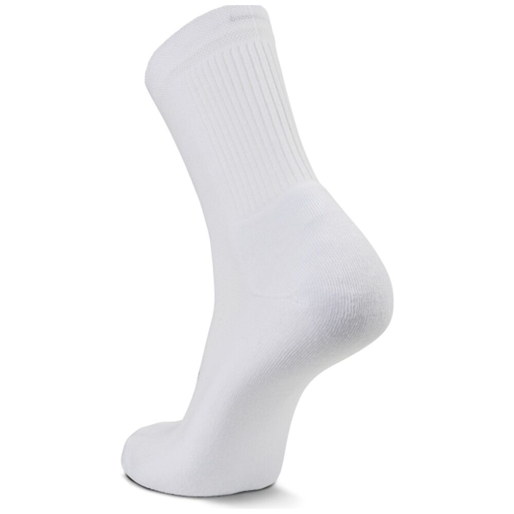 Balega Hidden Comfort Mini-Crew Moisture Wicking Cushioned Socks White — image 3
