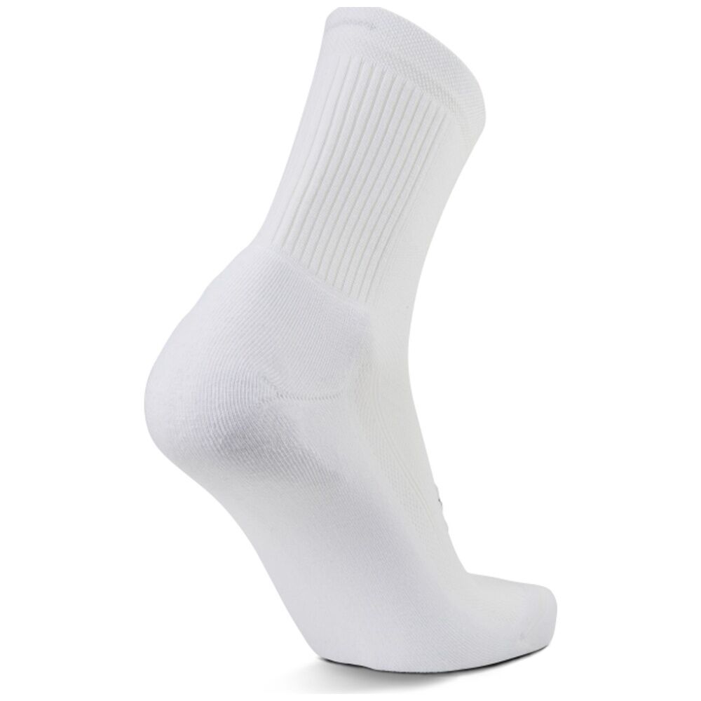Balega Hidden Comfort Mini-Crew Moisture Wicking Cushioned Socks White — image 4