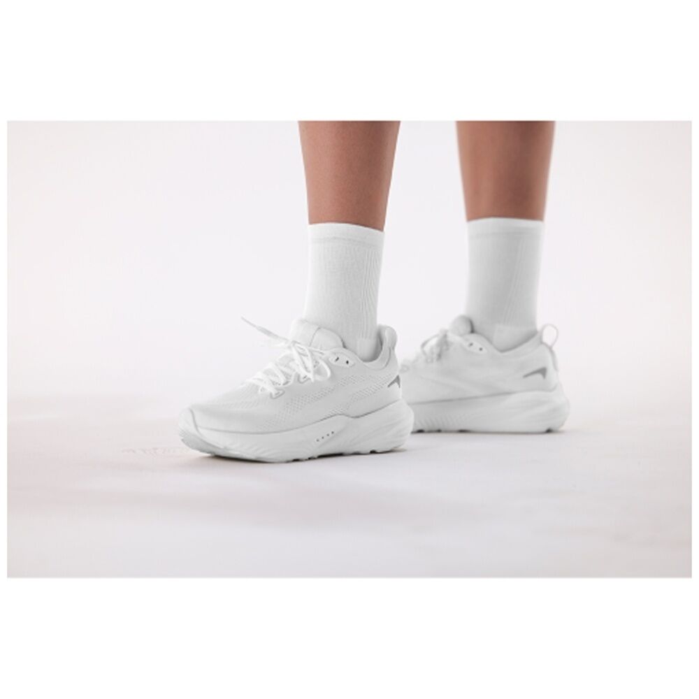 Balega Hidden Comfort Mini-Crew Moisture Wicking Cushioned Socks White — image 8