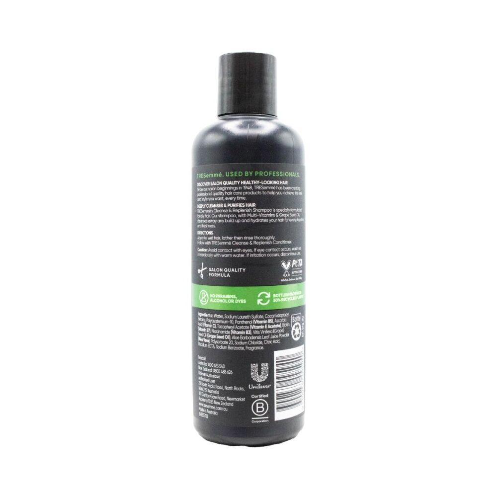 TRESemme Hair Shampoo Cleanse And Replenish w/Multi Vitamins 350ml (12 Pack) — image 3