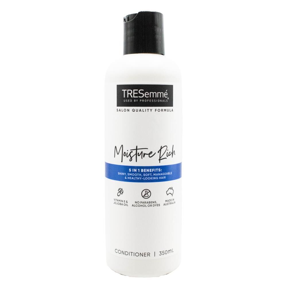 TRESemme 350ml Hair Conditioner Moisture Rich w/Vitamin & Jojoba Oil