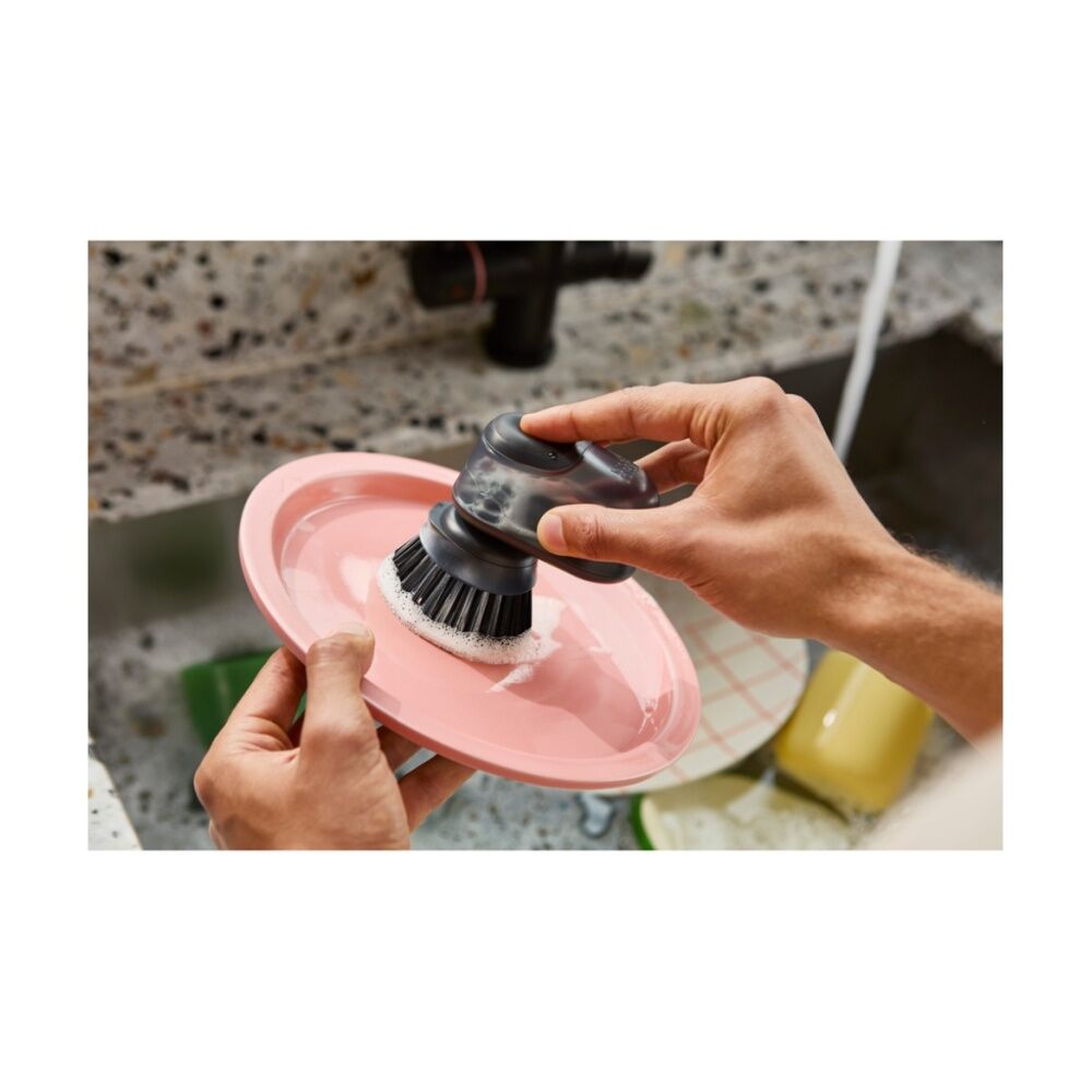 Joseph Joseph 2pc Joseph Joseph SinkTech Pan Scraper Brush Replacement Heads Graphite (2 Pack) — image 8