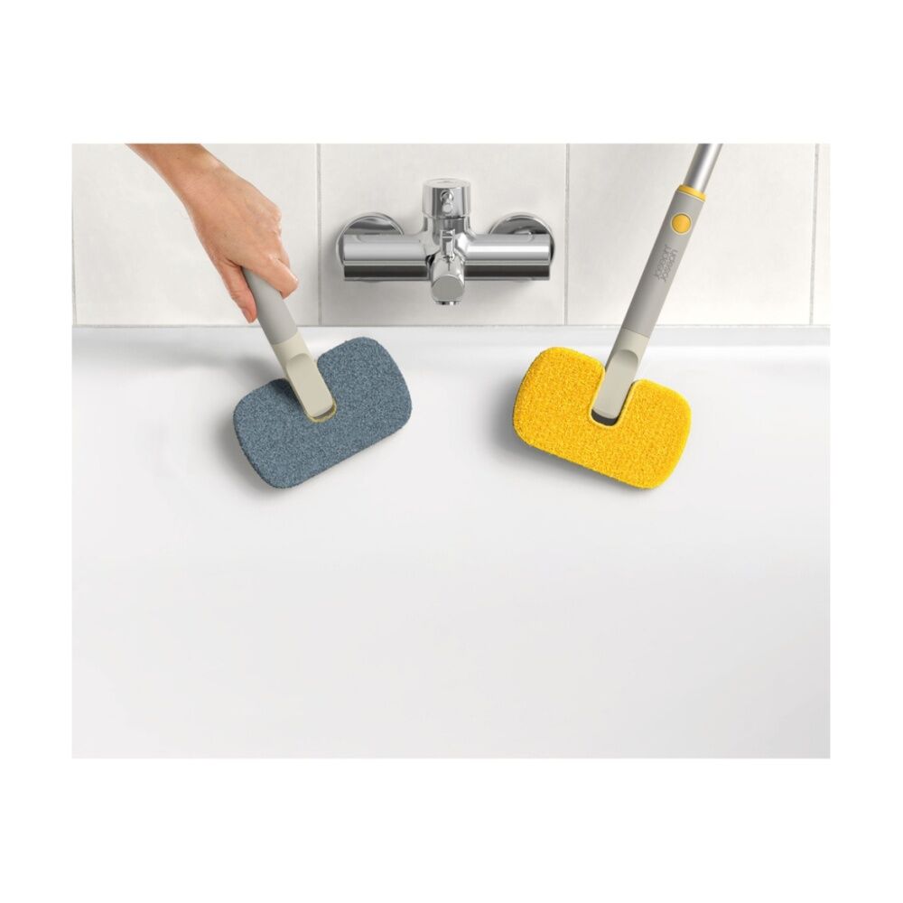 Joseph Joseph CleanTech Surface Scrubber Compatible w/ Extension Pole 2-in-1 (2 Pack) — image 8