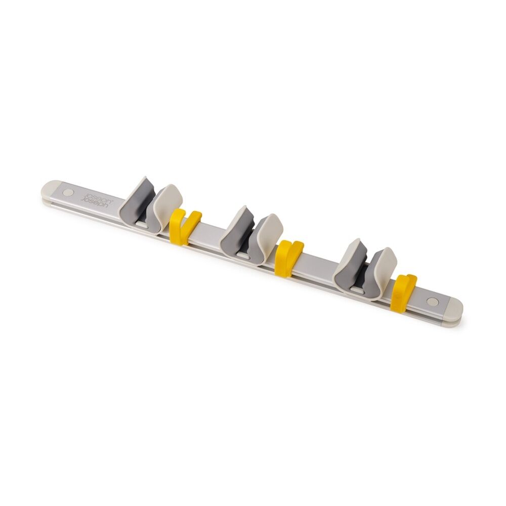 Joseph Joseph CleanTech Cleaning Tool Storage Rail With Adjustable Hooks — image 2