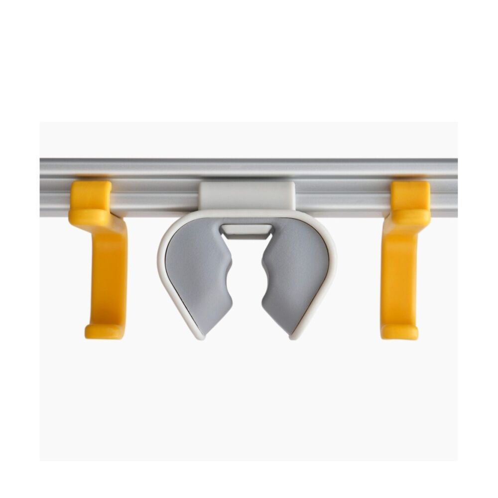 Joseph Joseph CleanTech Cleaning Tool Storage Rail w/ Adjustable Hooks 49cm (2 Pack) — image 8