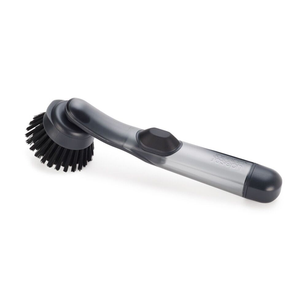 Joseph Joseph SinkTech Soap Dispensing Kitchen Dish Brush With Replacement Black — image 2