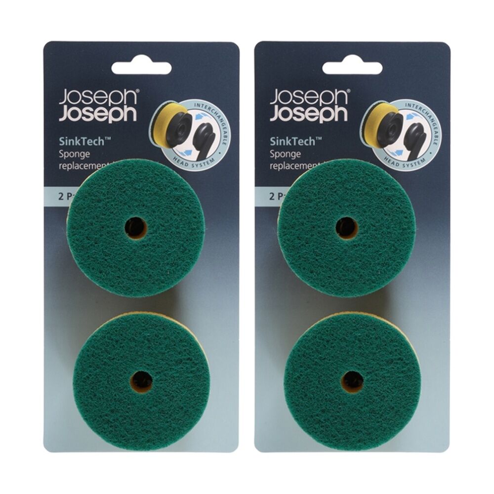 Joseph Joseph 2pc Joseph Joseph SinkTech Compatible Dish Sponge Replacement Heads (2 Pack)