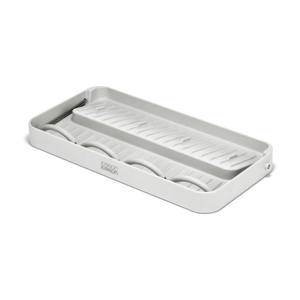 Joseph Joseph Neat DrySmart Bottle Drying Rack Kitchen Organiser Foldable Stone — image 3