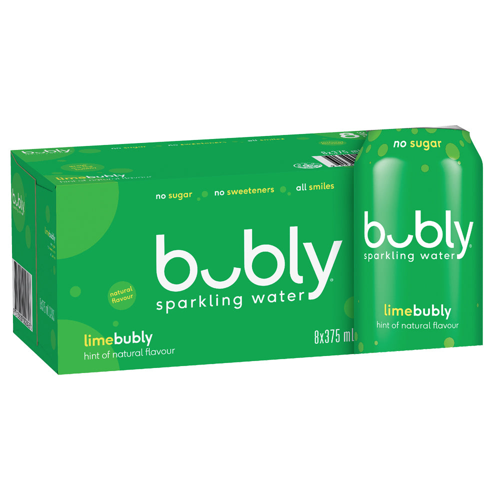 10007892-8pc-bubly-lime-flavoured-sparkling-water-drink-cans-375ml