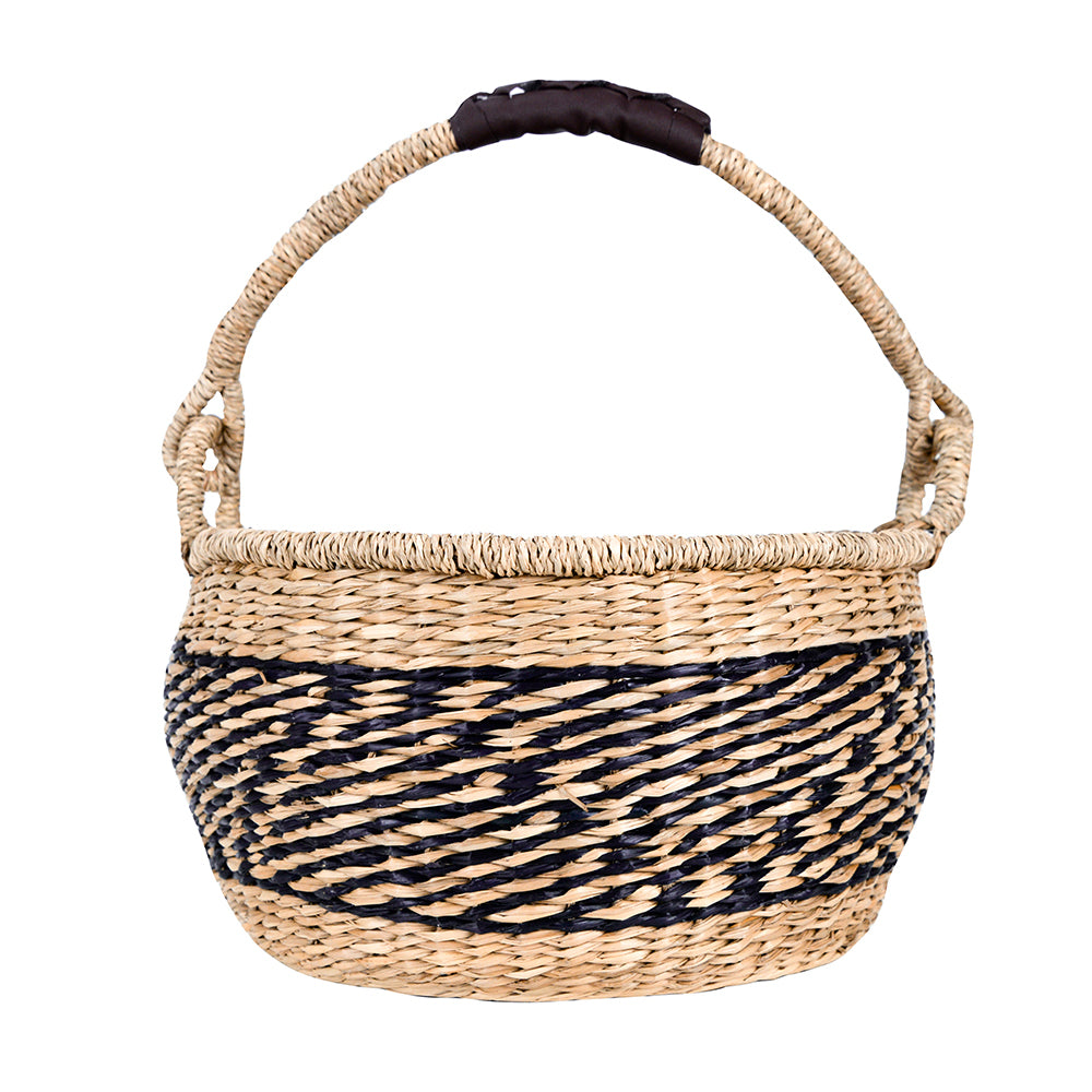 102sgb-annabel-trends-35x20cm-seagrass-picnic-basket-black