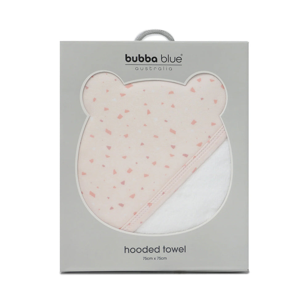 10377-bubba-blue-everyday-essentials-hooded-towel-terrazzo-rose-75x75cm