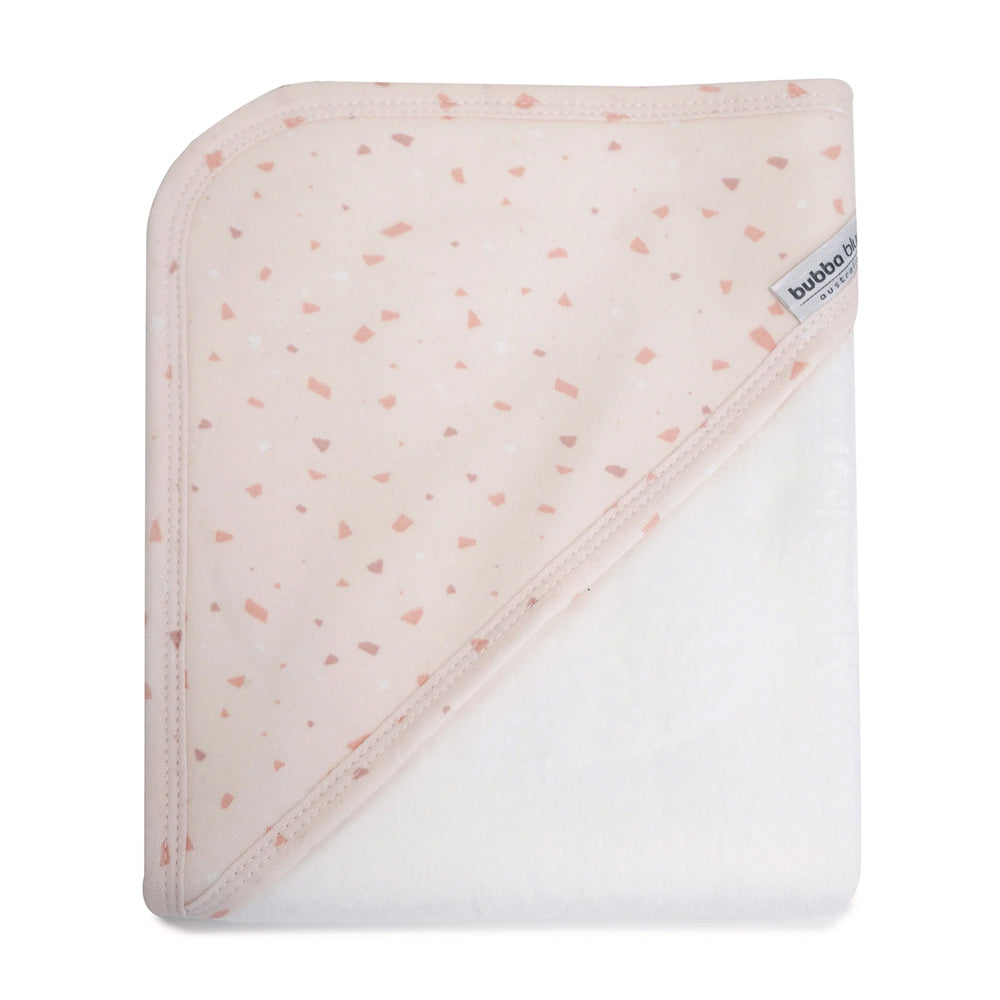 10377-bubba-blue-everyday-essentials-hooded-towel-terrazzo-rose-75x75cm