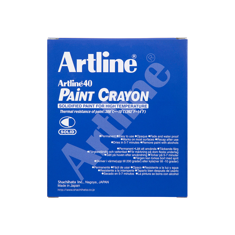 104001-12pk-artline-40-permanent-paint-crayon-high-temperature-black