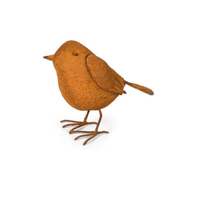 11084-garden-rust-metal-16cm-birdee-ornament-decor-medium