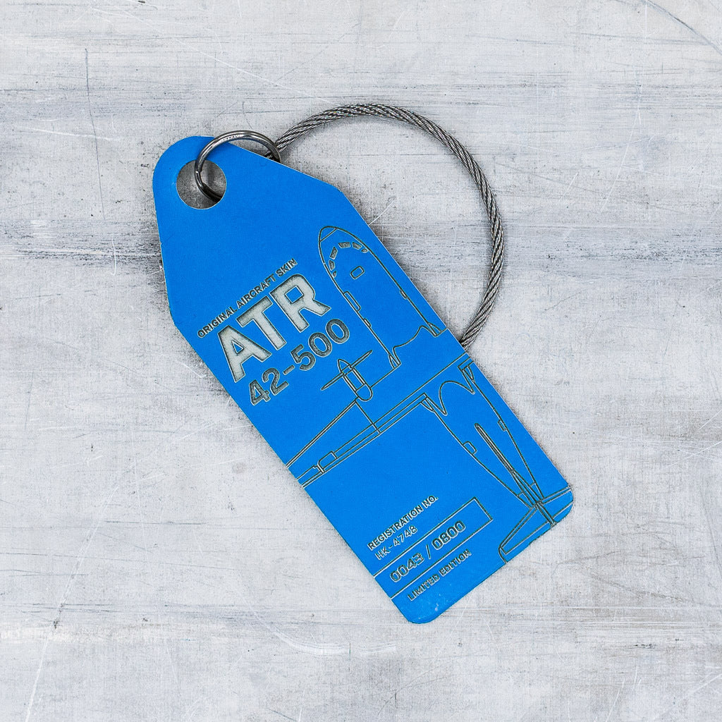 12011-aviationtag-atr-42-keychain-tag-14-5cm-keyring-aircraft-skin-satena-blue