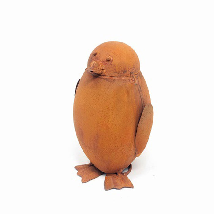 13699-garden-9-8cm-rusty-penguin-small-sculpture-outdoor-decor