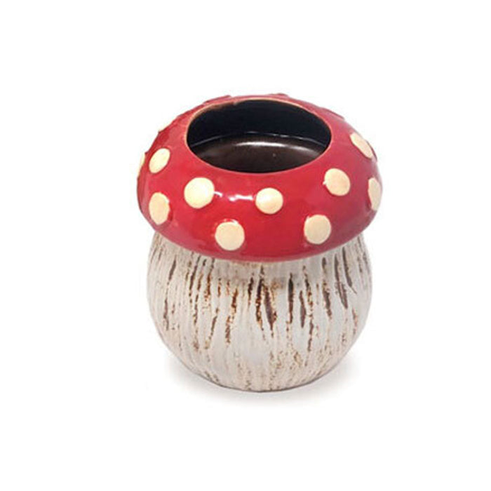 13798-mushroom-10cm-planter-pot-plant-holder-garden-decor-small-red