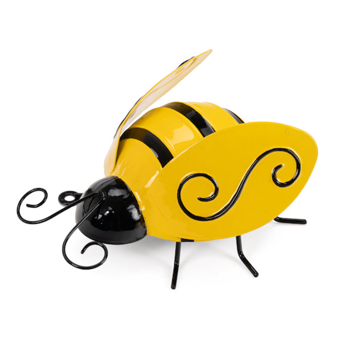 13859-garden-14cm-bee-insect-ornament-sculpture-decor-large-yellow