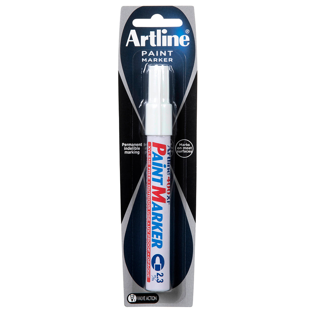 140063-12pk-artline-400-permanent-paint-marker-2-3mm-bullet-nib-white-hs