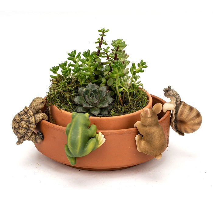 14108-animal-polyresin-pot-sitter-sculpture-garden-decor-assorted