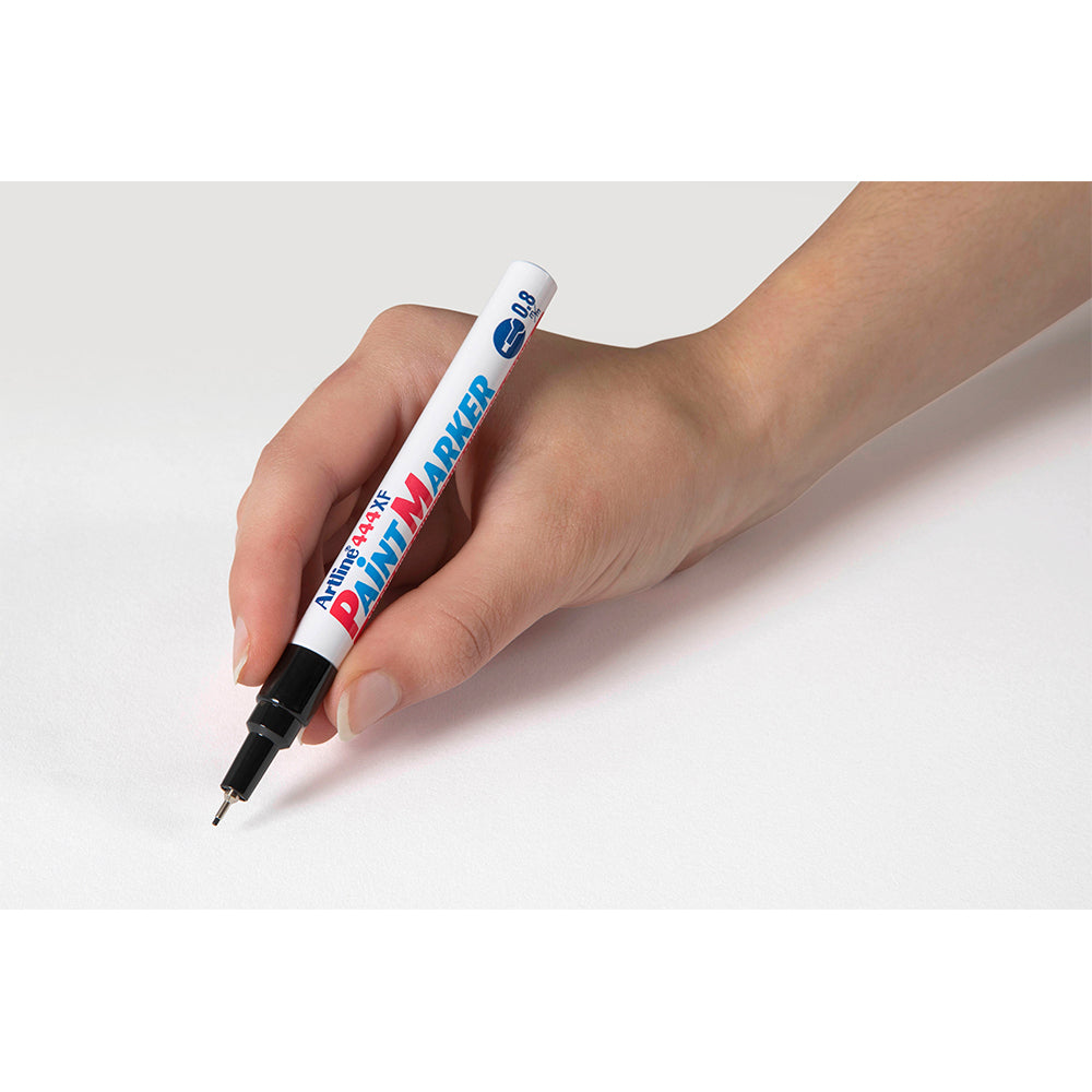 144401-12pk-artline-444-permanent-paint-marker-0-8mm-bullet-nib-black