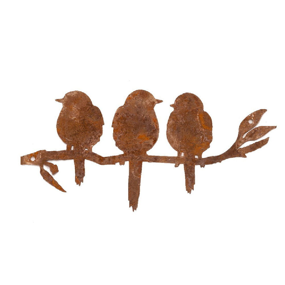14689-garden-rust-metal-20cm-swallows-silhouette-wall-decor-assorted