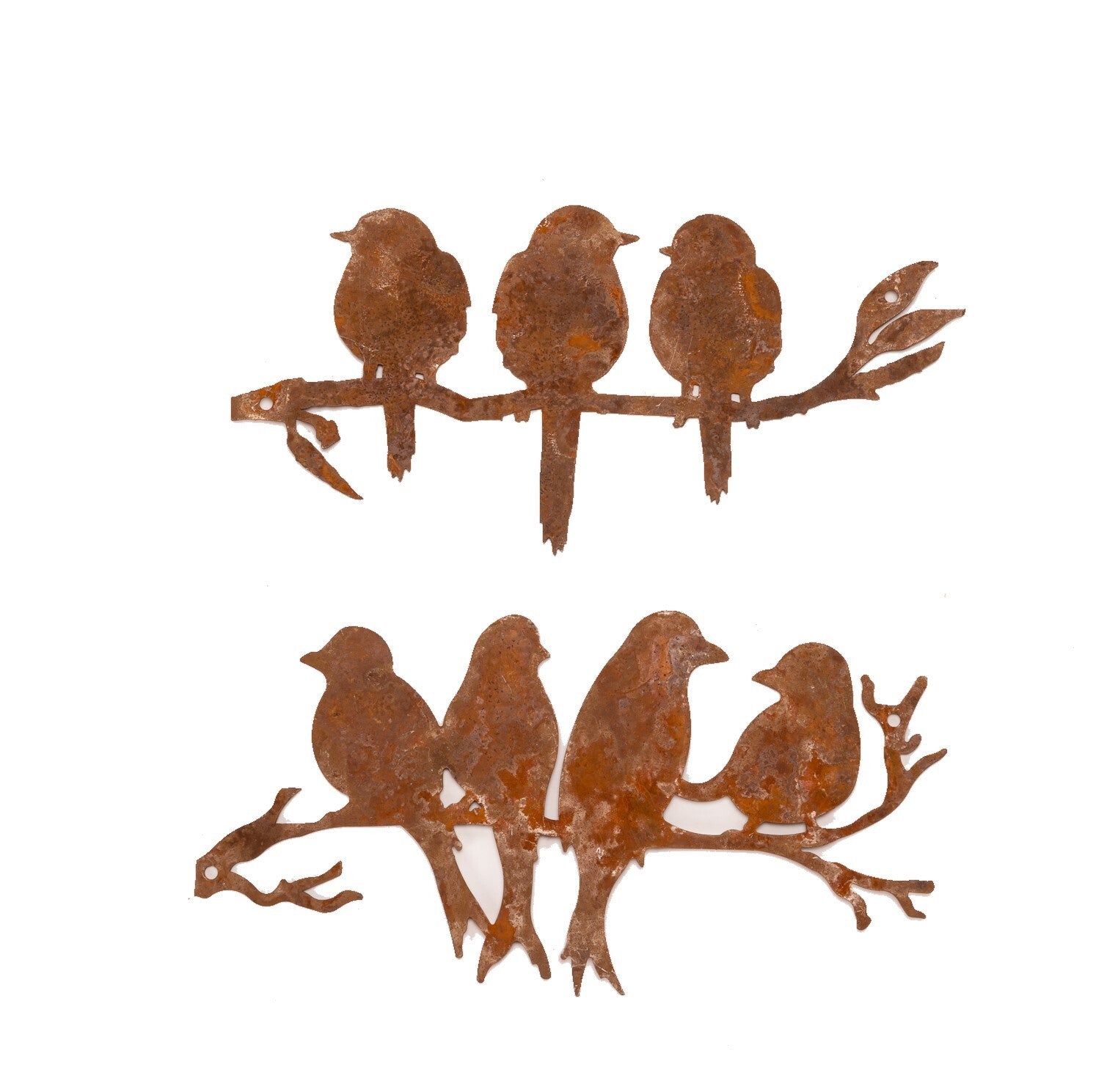 14689-garden-rust-metal-20cm-swallows-silhouette-wall-decor-assorted