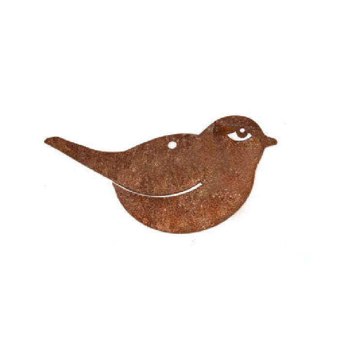 14696-garden-rust-metal-10cm-silhouette-bird-hanging-ornament-assorted
