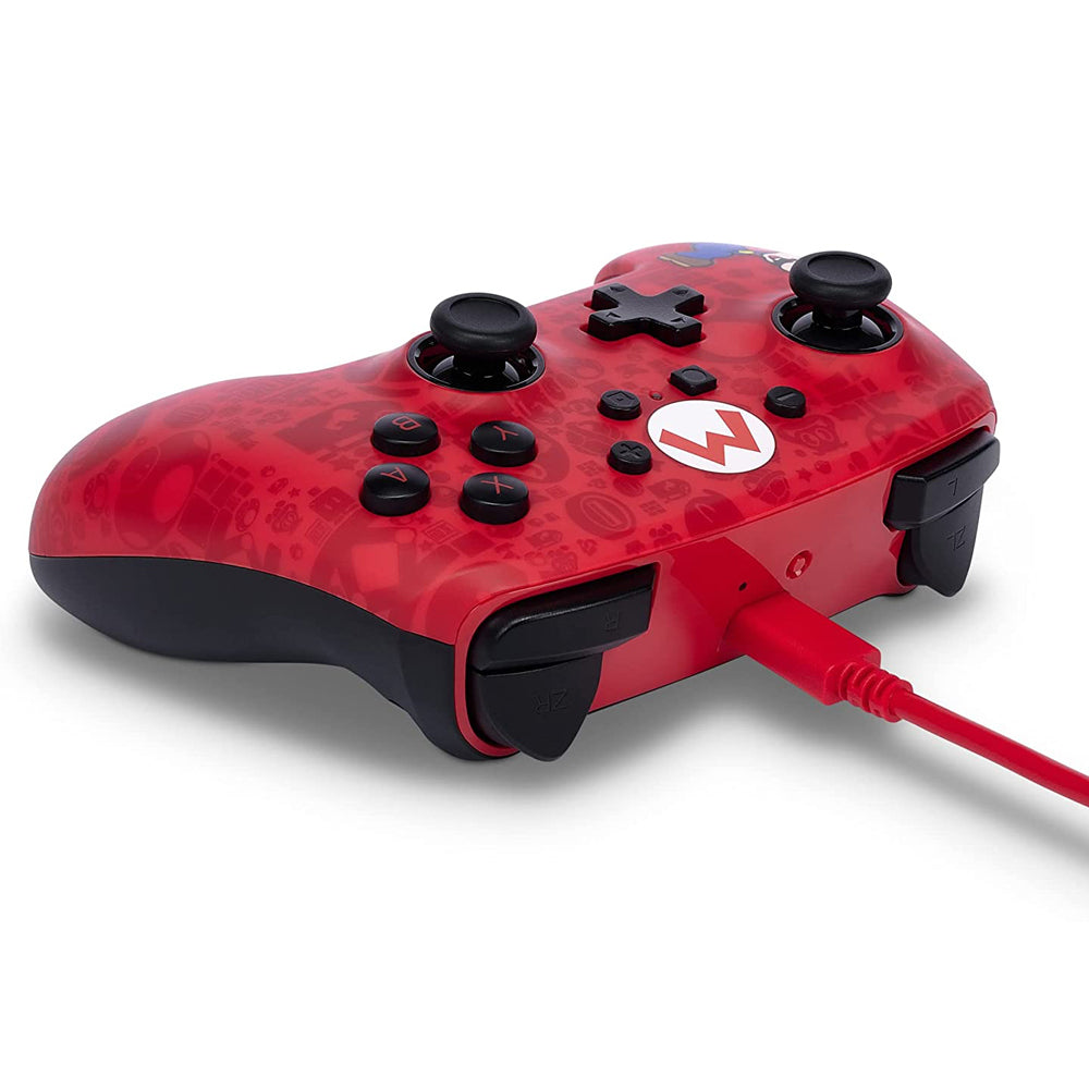 PowerA Enhanced Wireless Controller For Nintendo Switch Mario Here We Go