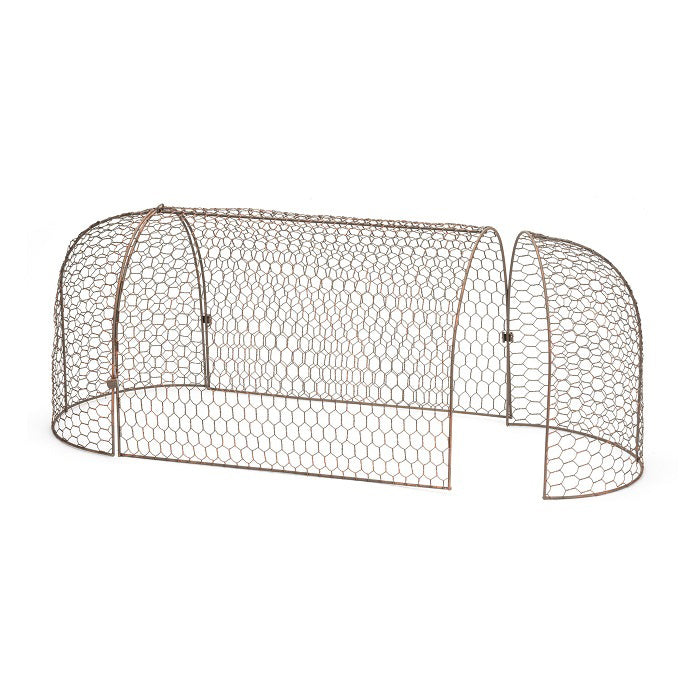 15266-3pc-cloche-45-30cm-metal-tunnel-set-garden-seedling-guard