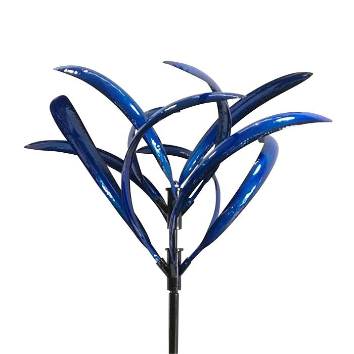 16607-metal-208cm-wind-spinner-grevillea-outdoor-garden-decor-blue
