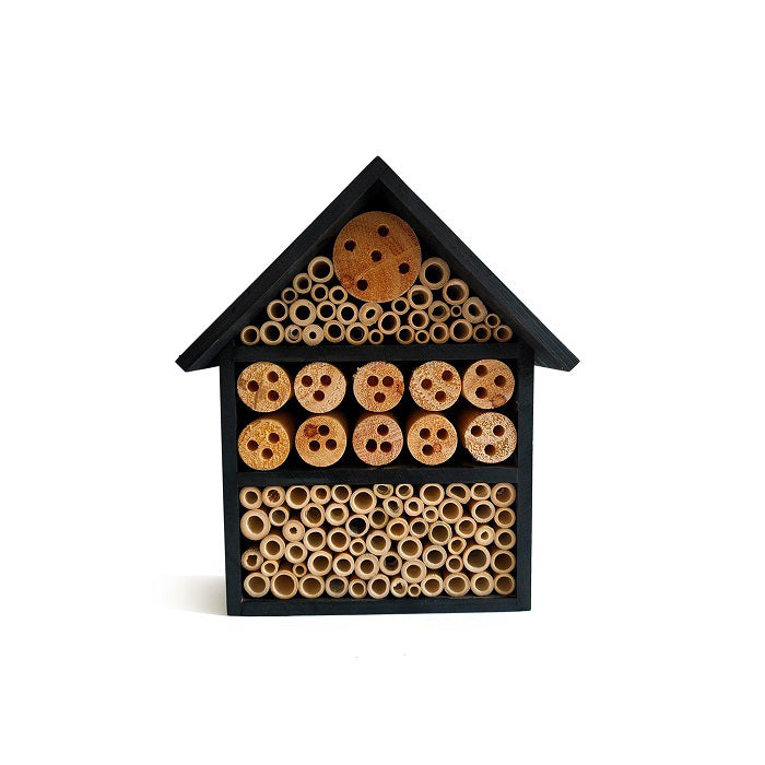 17079-insect-hotel-30cm-zinc-roof-house-outdoor-garden-decor-large-black