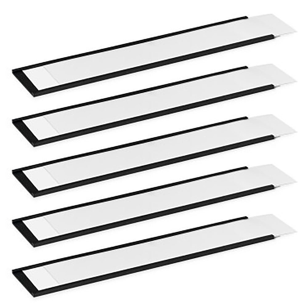 171258-5pk-durable-20x4cm-magnetic-c-profile-label-holder